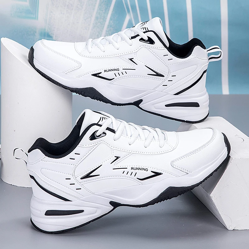 Mens Fashion Trainers - Męskie masywne sneakersy z grubą podeszwą,