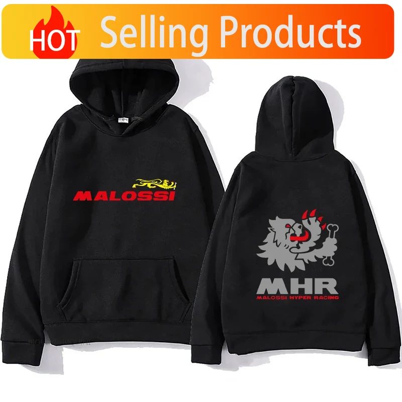 Mens Fashion Clothes - Bluza z kapturem z nadrukiem Malossi,