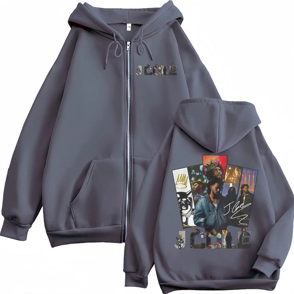 Bluza z kapturem J. Cole The F – Mens Fashion Zip Up Hoodies recenzja i cena