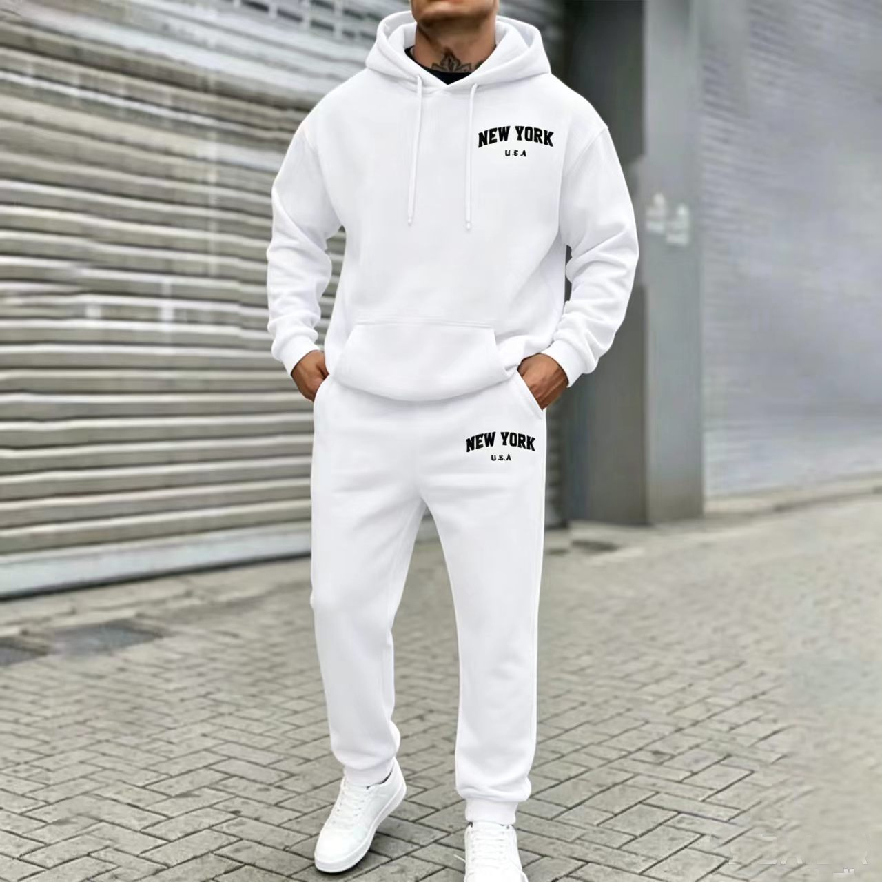 Bluza męska z nadrukiem Nowego – Men'S Fashion New York recenzja i cena