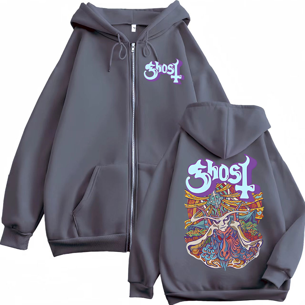 Bluzy z kapturem na zamek z gr – Mens Fashion Zip Up Hoodies recenzja i cena