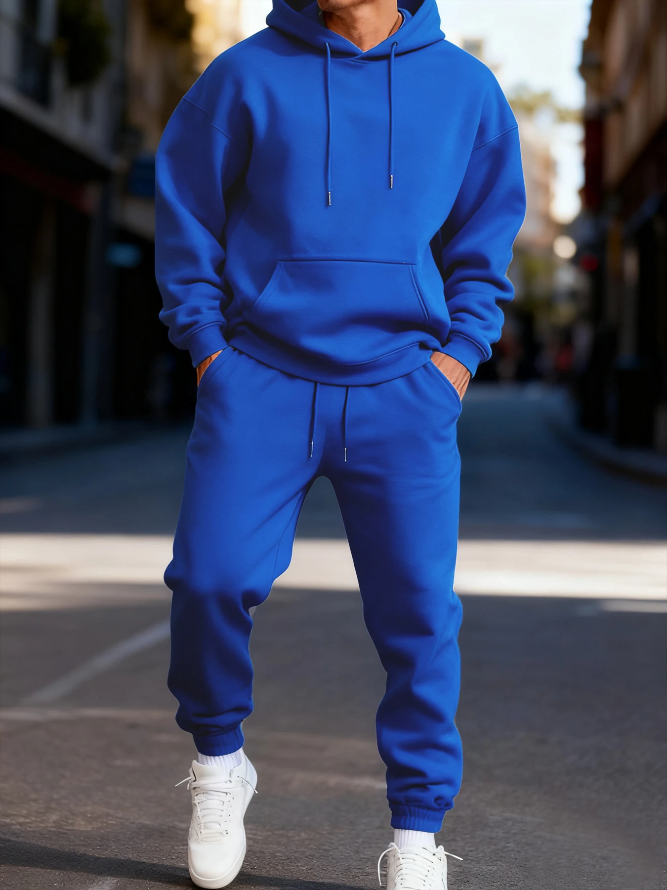 Męski zestaw z kapturem, zimow – Mens Fashion Clothes recenzja i cena