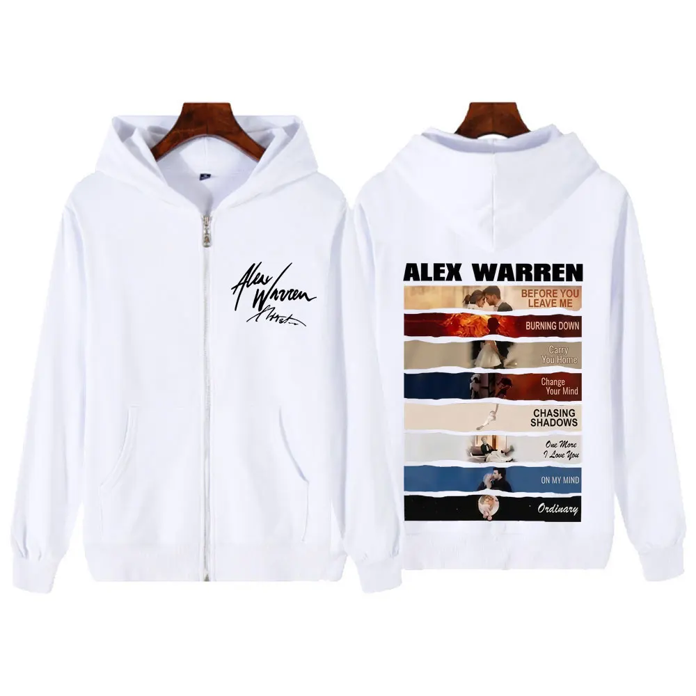 Bluza z kapturem na zamek, wzó – Mens Fashion Zip Up Hoodies recenzja i cena