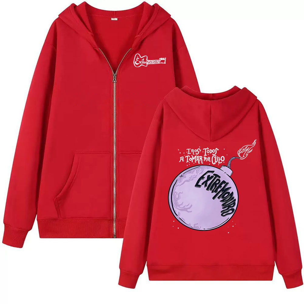 Bluza z kapturem na zamek Band – Mens Fashion Zip Up Hoodies recenzja i cena