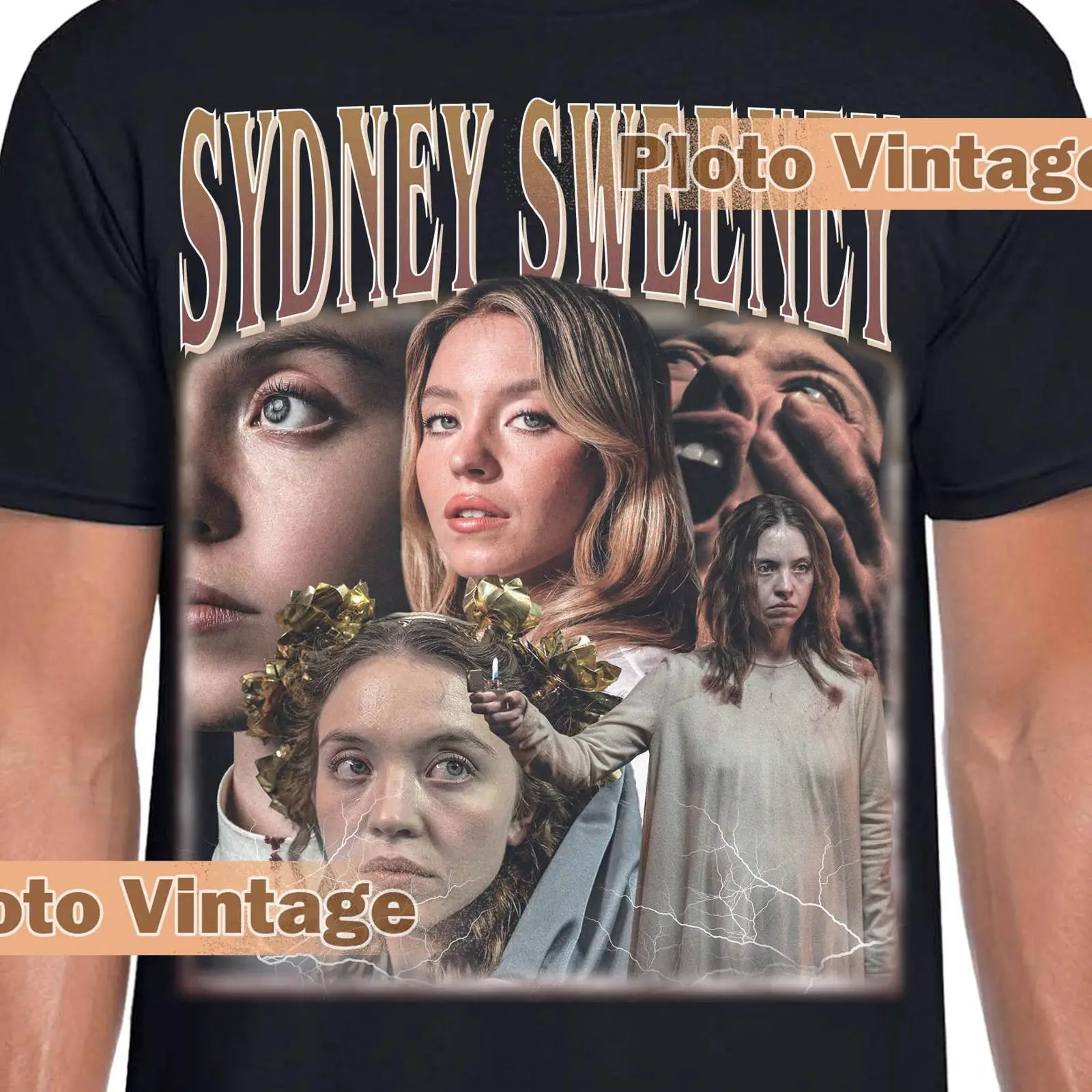 Koszulka Vintage Sydney Sweene – Men'S Fashion Sydney recenzja i cena