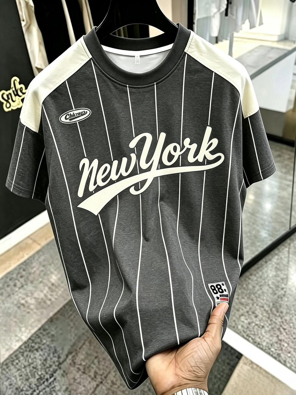 Modna, nowa męska koszulka spo – Men'S Fashion New York recenzja i cena