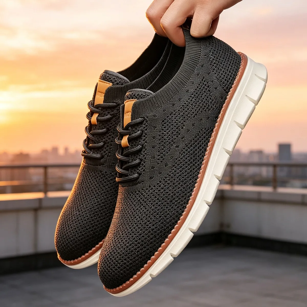 Męskie buty codzienne, stylowe – Mens Fashion Trainers recenzja i cena