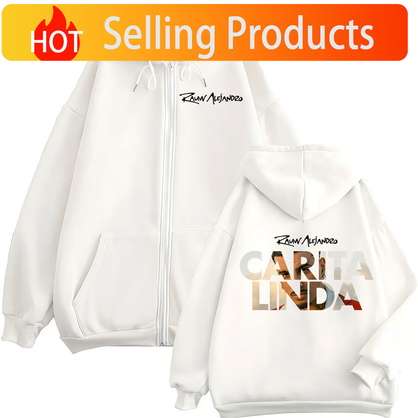 Rauw Alejandro Carita Linda 20 – Mens Fashion Zip Up Hoodies recenzja i cena